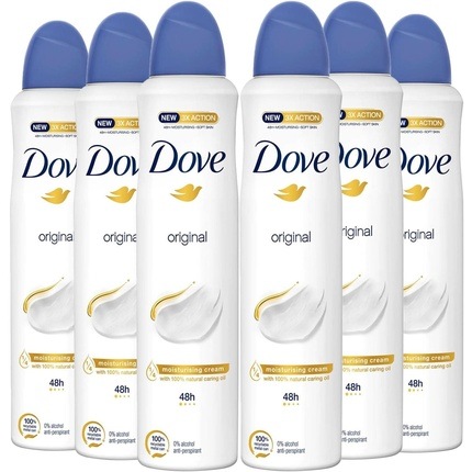 Actual product image Dove Original Antiperspirant Aerosol 200ml (Spray, 200 ml)