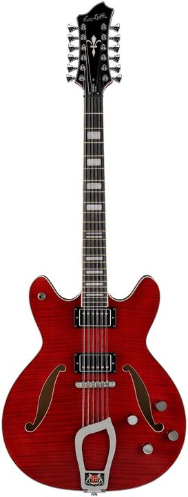 Produktbild Hagstrom E-Gitarre, Viking DLX, Wild Cherry Transparent, 12-Saiter (E-Gitarre)