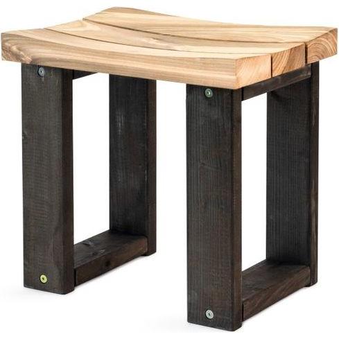Feu du Jardin, Hocker + Pouf, Holzhocker Convi