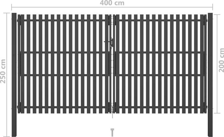 Produktbild vidaXL Zauntor