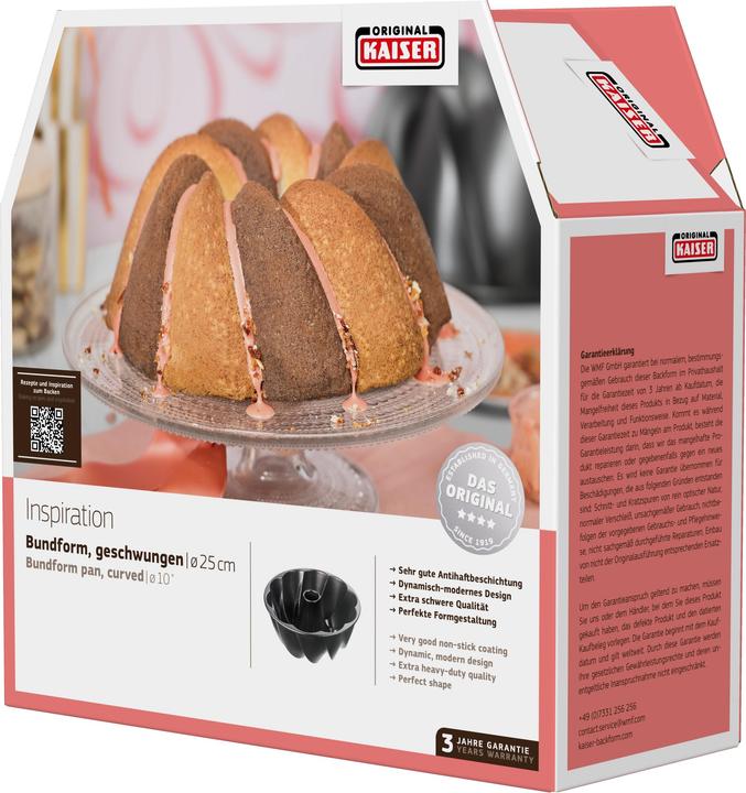 Produktbild Kaiser Bundform, geschwungen (25 cm)