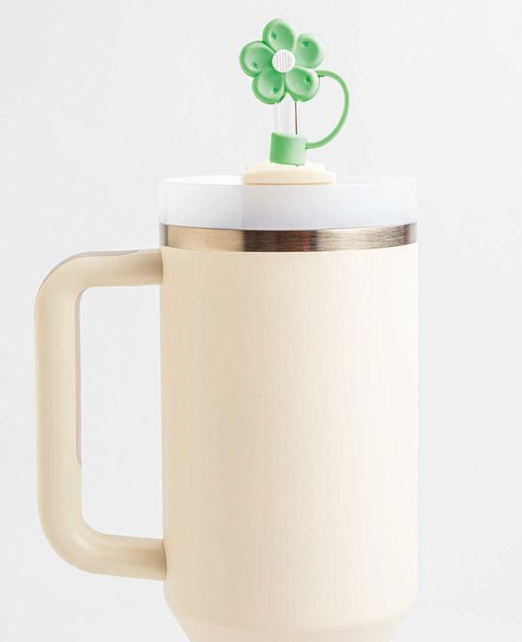 Actual product image I Am Creative Silikon Trinkhalm-Abdeckung passend für Trinkflaschen, Stanley