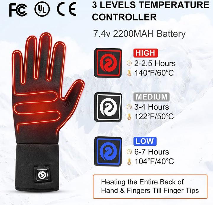 Produktbild Day wolf Beheizbare Handschuhe