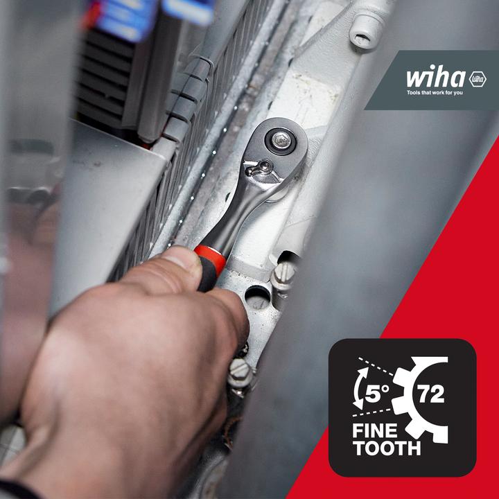 Produktbild Wiha Umschaltknarre (1/4")