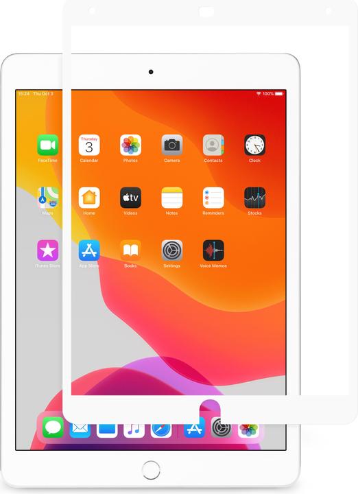Actual product image Moshi iVisor XT Screen Protector for iPad Air 1/2/ iPad 9.7"/ iPad Pro 9.7" White (1 Piece, iPad Air 2013 (1st Gen), iPad Air 2014 (2. Gen), iPad 9.7, iPad Pro 9.7 2016 (1. Gen))