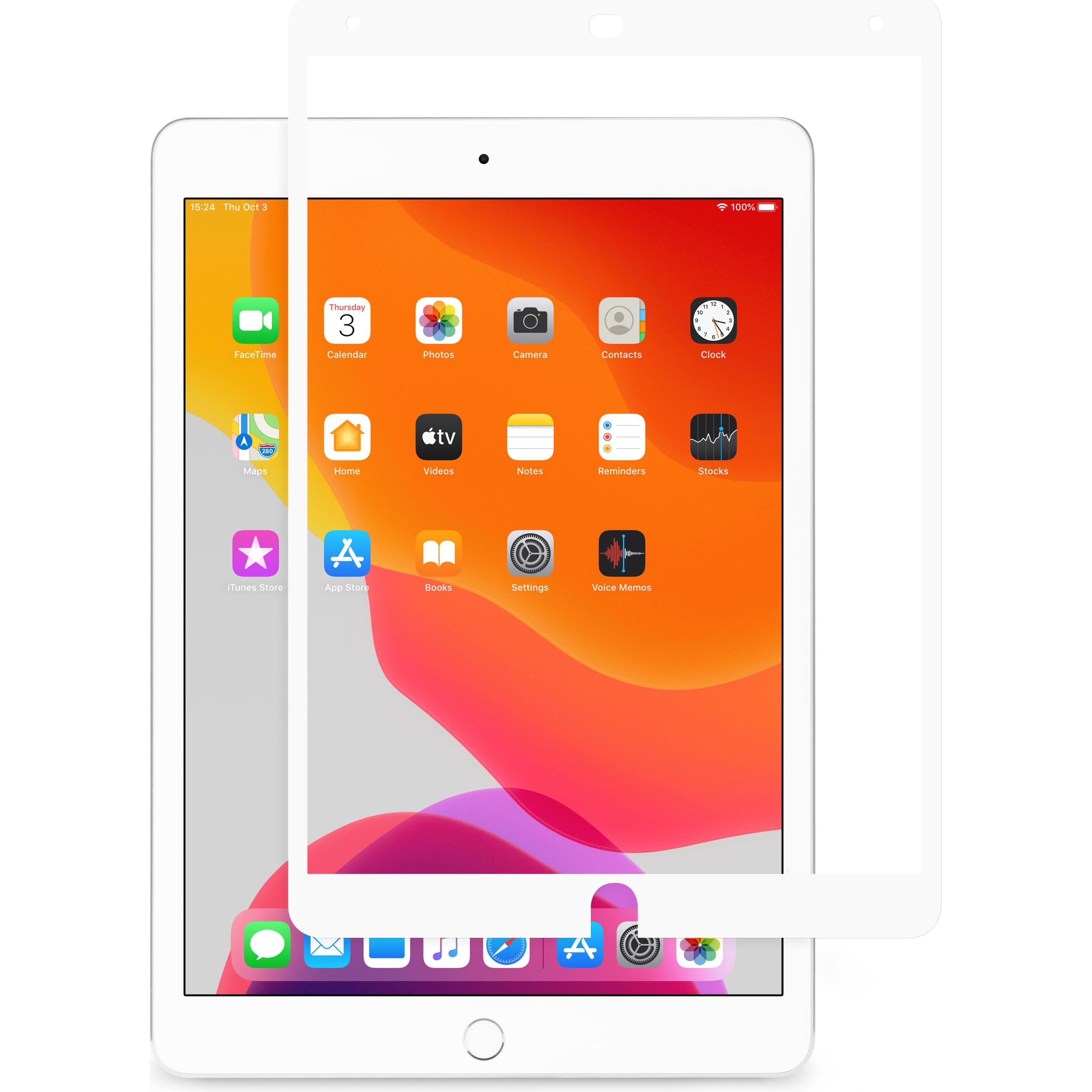 Thumbnail - Moshi iVisor XT Bildschirmschutz für iPad Air 1/2/ iPad 9.7"/ iPad Pro 9.7" Weiss (1 Stück, iPad Air 2013 (1. Gen), iPad...