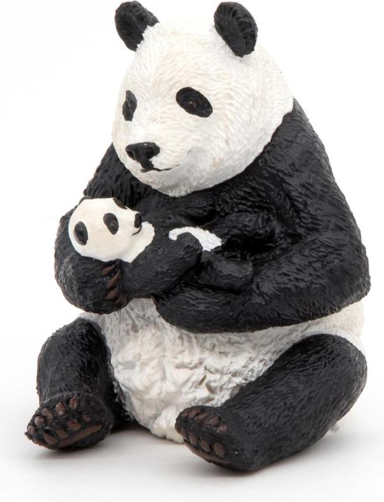Image du produit Papo Panda assis avec son petit