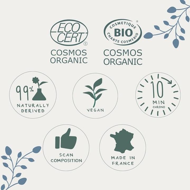 Actual product image Les Poulettes Perfecting Peeling Mask 60 Organic White Clay