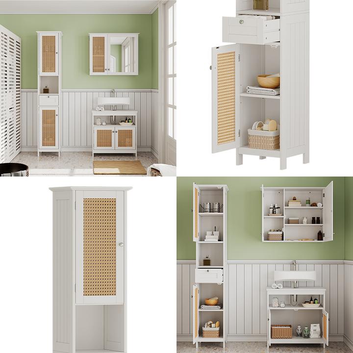 Actual product image Vicco Rosario (32 x 30 x 170 cm)