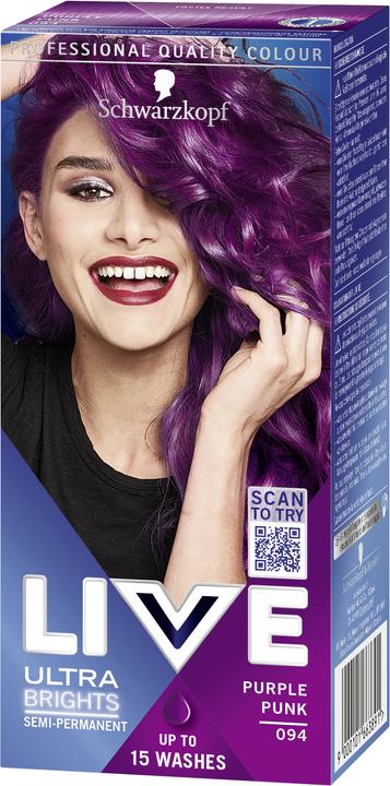 Image du produit Schwarzkopf Live Ultra Brights (94 Purple Punk)