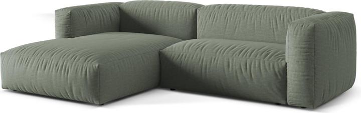 Image du produit Micadoni Canapé D'Angle Gauche Modulaire, "Martina", 2 Places, 283x176x75 Fabriqué en Europe (Canapé modulaire, Canapé d'angle)