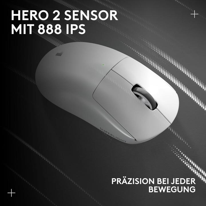 Actual product image Logitech G G Pro X Superlight 2 (Cable, Wireless)