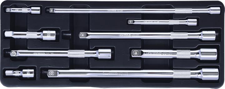 Image du produit KS Tools Jeu d'extensions CHROMEplus, avec verrouillage, 9 éléments.