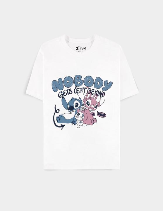 Actual product image Difuzed Lilo & Stitch - Nobody Gets Left Behind Women's Short Sleeved T-shirt - L (L)
