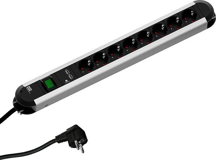 Image du produit Bachmann Rallonge PRIMO (8x, CEE 7/3, 1.75 m)