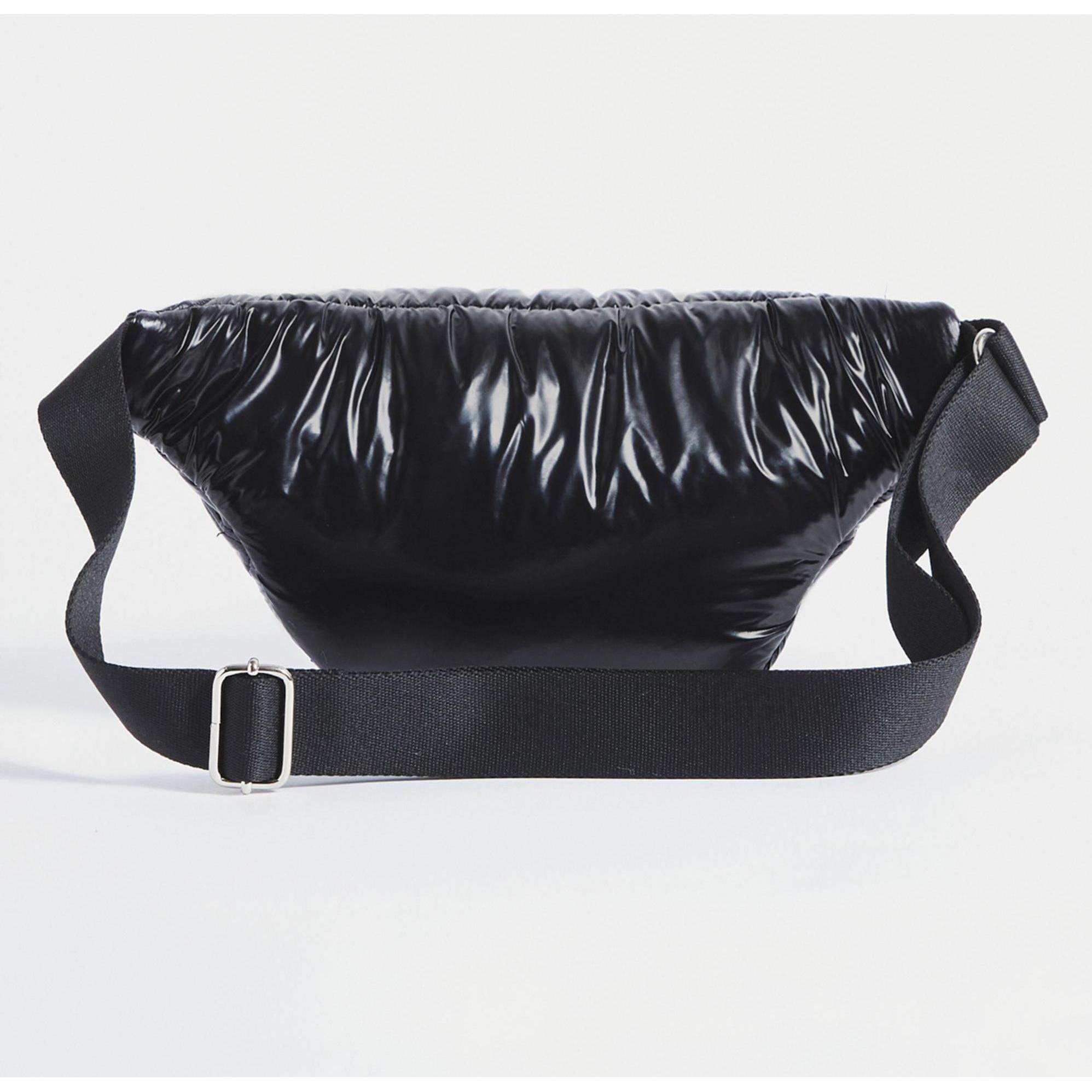 Thumbnail - Wouf, Bauchtasche, Glossy Gürteltasche 32 cm, Schwarz