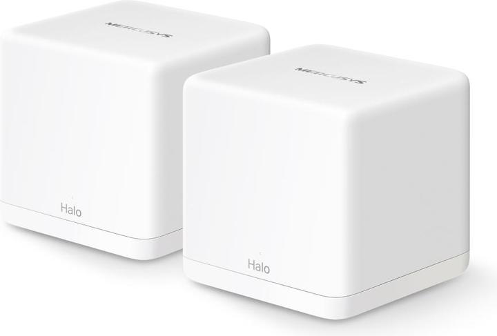 Mercusys WL-Router Halo H1500X Home Mesh WiFi-systeem 2-Pack