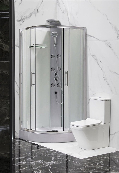Actual product image Domoletti MASSAGE SHOWER CABIN (K1871-1 90X90CM