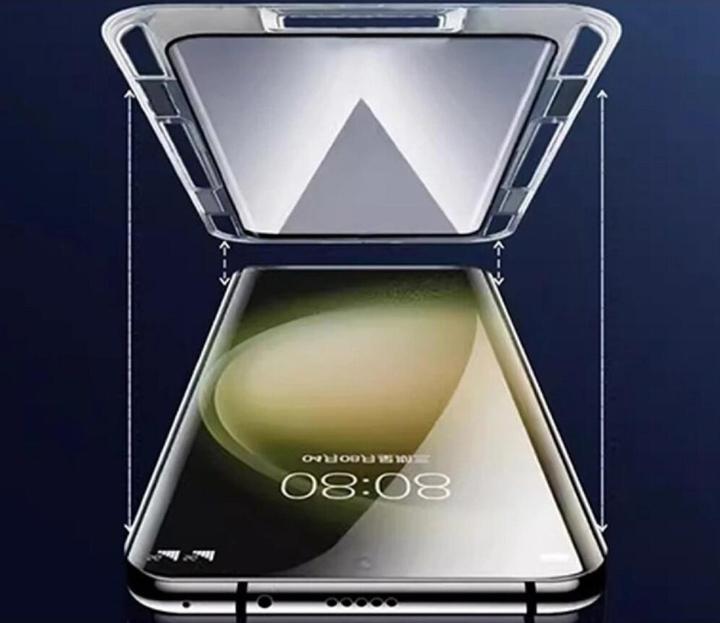 Actual product image Protectorking 6x Blickschutz 9H Panzerglas Anti-Spy Montagehilfe (6 pcs., Samsung Galaxy S22 Ultra)