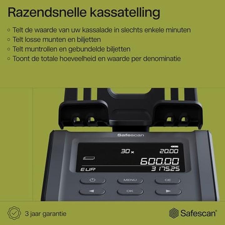 Immagine prodotto Safescan Geldwaage 6165 (G3) (Contamonete, Bancone)