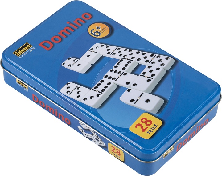 Immagine prodotto Idena Gioco del domino in scatola di metallo (Tedesco)