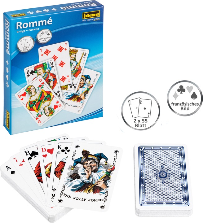Immagine prodotto Idena Gioco di carte ramino (Francese)