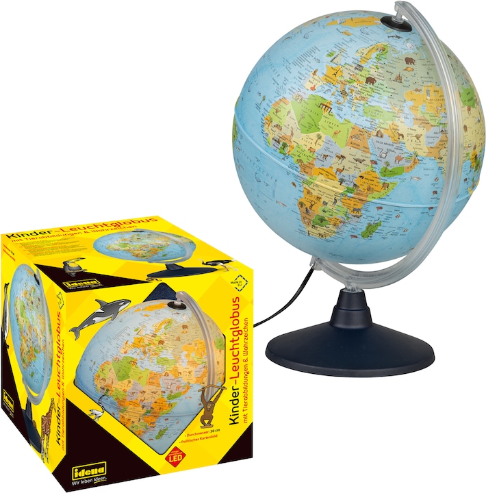 Actual product image Idena Illuminated globe (30 cm)