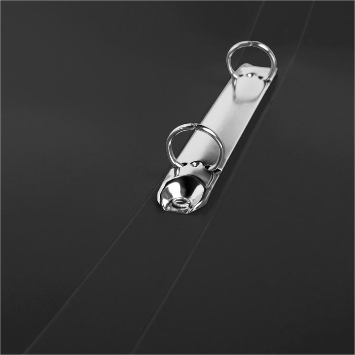 Actual product image Idena Ring binder A4 PP black 20mm 2 rings (A4, 20 mm)
