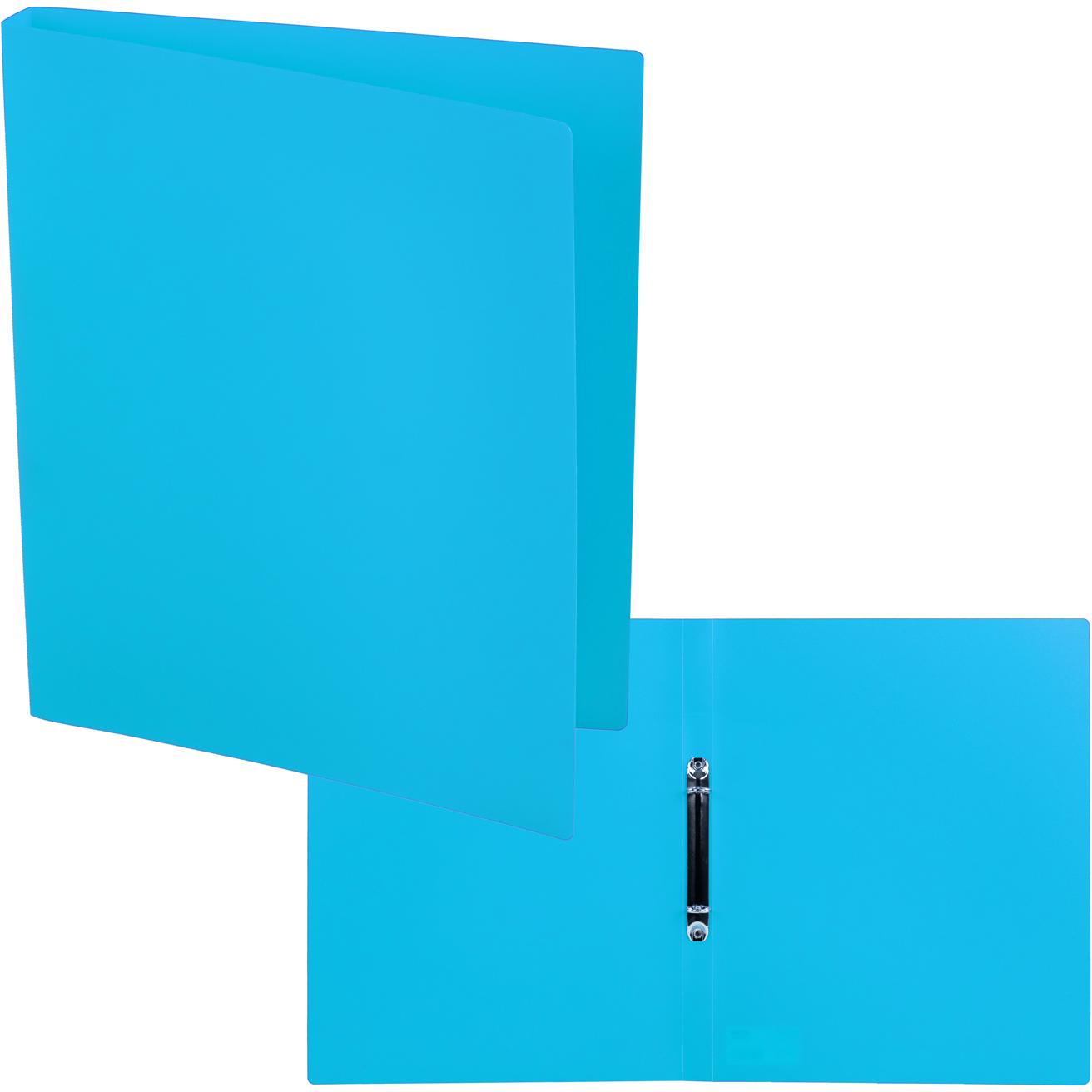 Idena, Ordner, Ringbuch A4 PP hellblau 20mm 2 Ringe (A4, 20 mm, 3 x)