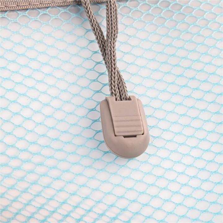 Actual product image Idena Zip Pocket A5 Mesh blue (A5, 1x)
