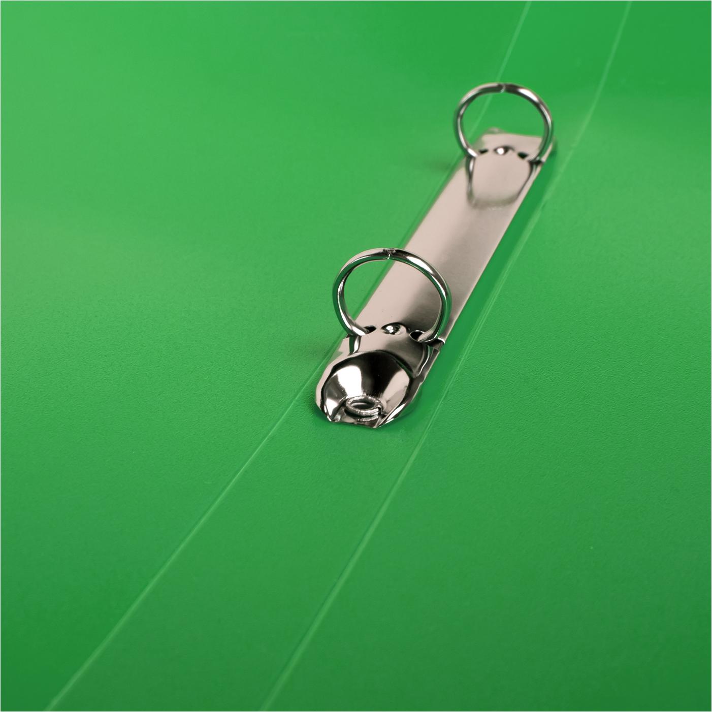 Thumbnail - Idena, Ordner, Ringbuch A4 PP grün 20mm 2 Ringe (A4, 20 mm, 1 x)