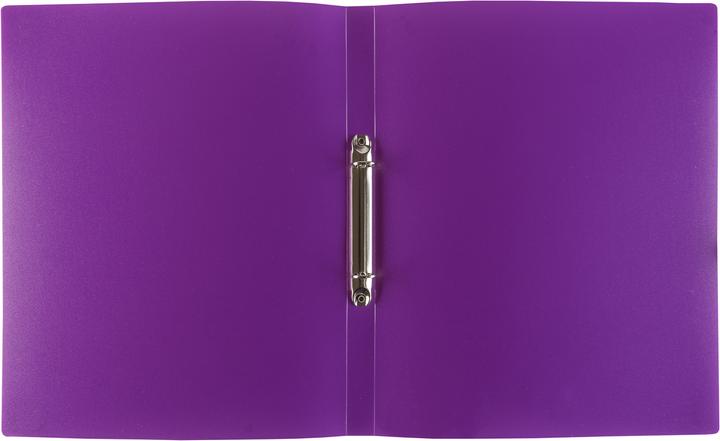 Actual product image Idena Ring binder A4 PP purple 20mm 2 rings (A4, 20 mm, 1 Piece)