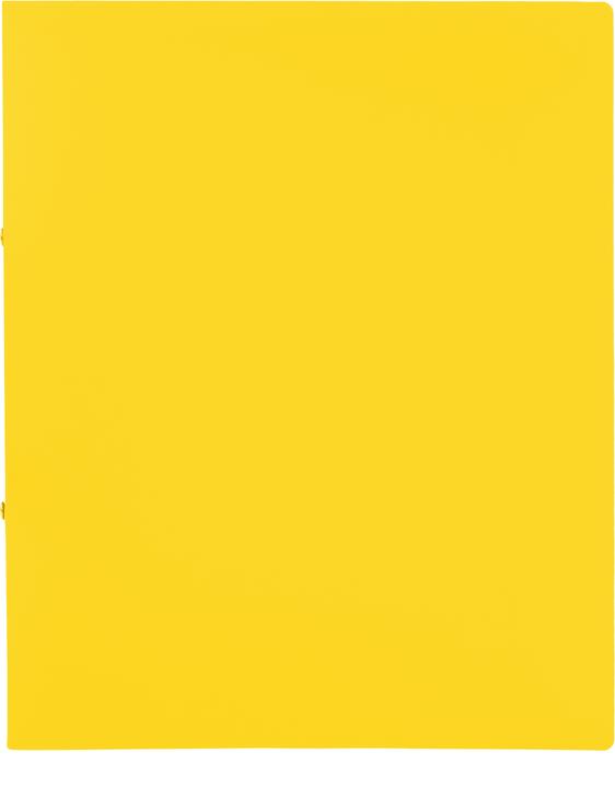 Actual product image Idena Ring binder A4 PP yellow 20mm 2 rings (A4, 20 mm, 1 Piece)