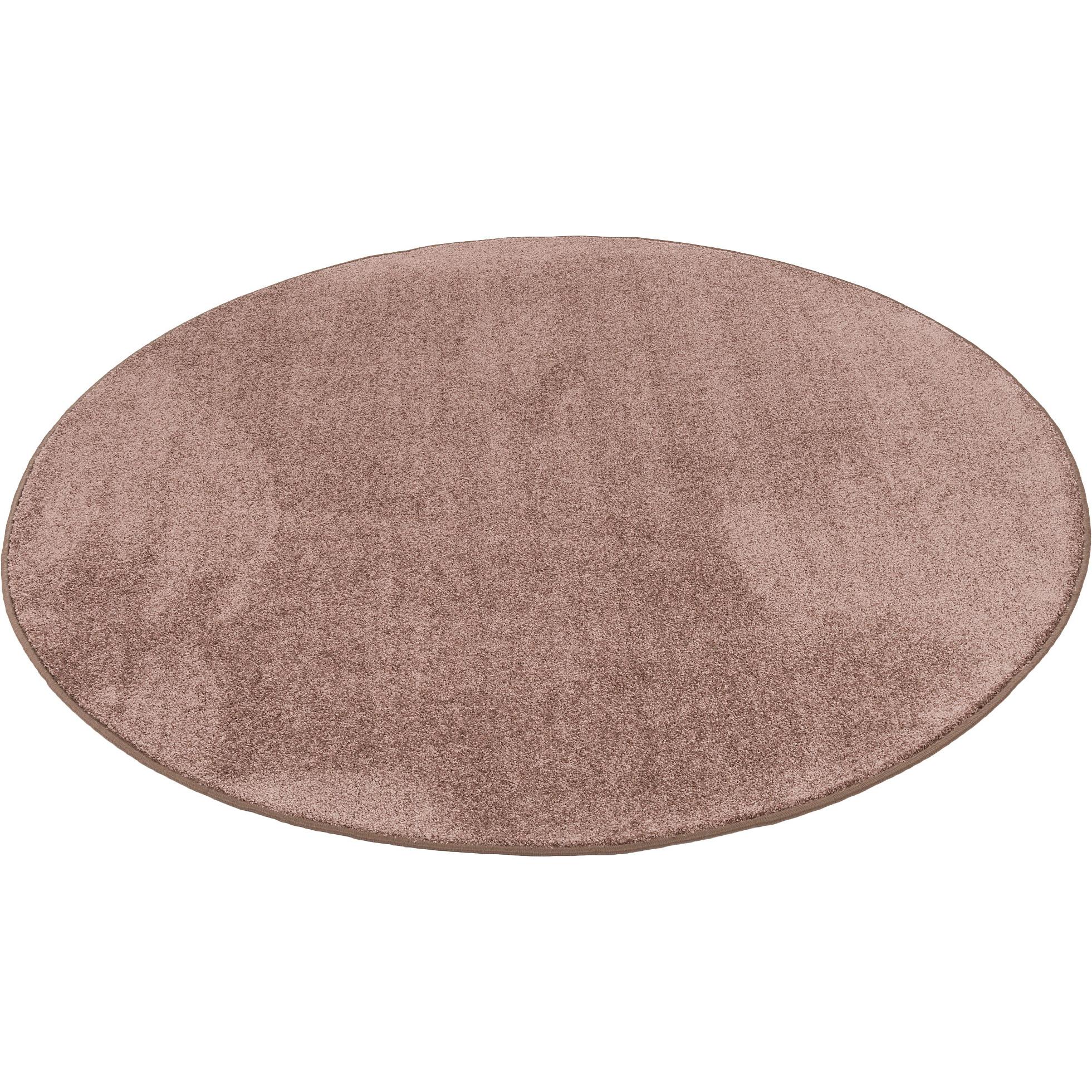 Snapstyle, Teppich, Hochflor Velours Teppich Luna Rund (160 x 160 cm)