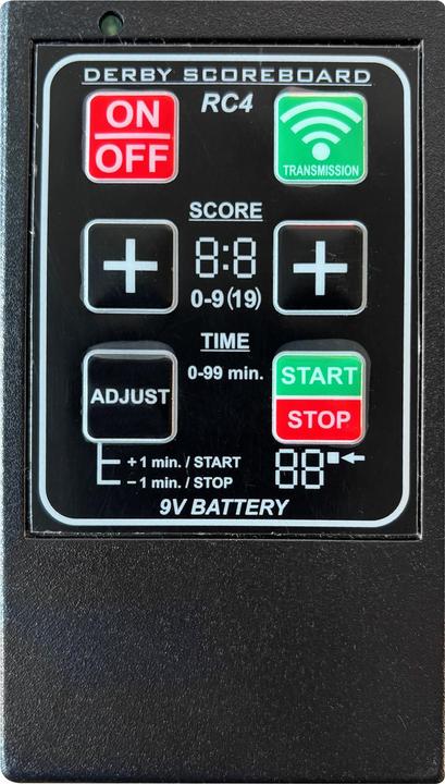 Produktbild Sport-Thieme Anzeigetafel Derby 19 RC