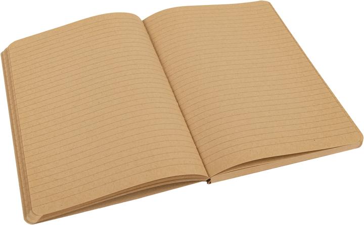 Image du produit Idena Carnet de notes liège ligné 192 feuilles 20x14cm (14 x 20 cm, À rayures, Couverture rigide)