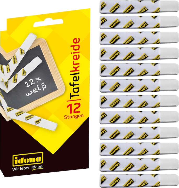 Produktbild Idena Tafelkreide (Weiss, 12 x)