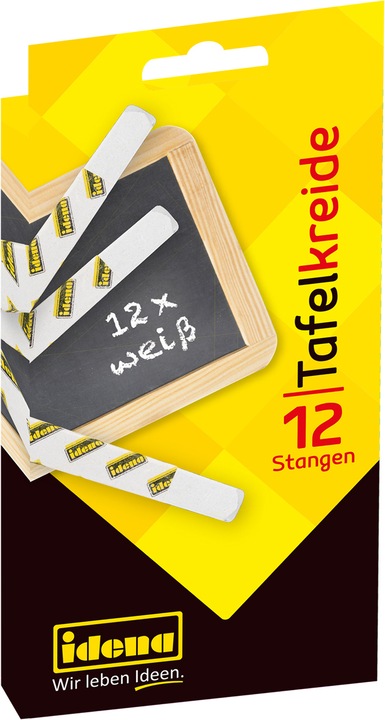 Produktbild Idena Tafelkreide (Weiss, 12 x)