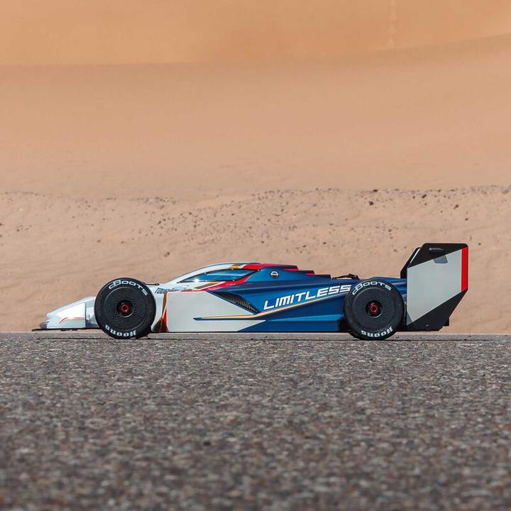 Image du produit Arrma Formel 1 Limitless 8s ARTR 1:7 - Blau / Weiss (Presque prêt à être conduite)