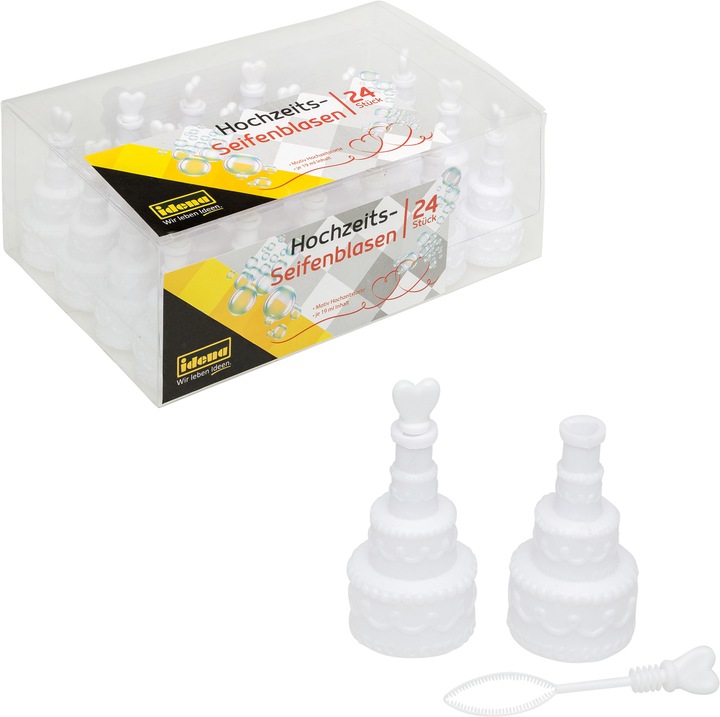 Actual product image Idena Soap Bubbles Cake 19ml 24pcs
