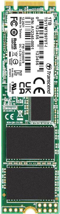 Produktbild Transcend 1 TB Interne M.2 SATA SSD 2280 TS1TMTS970TI-VS1 (1000 GB, M.2 2280)