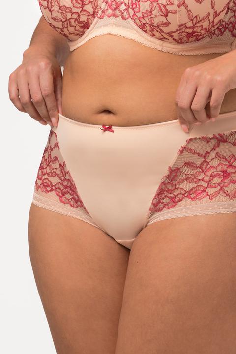 Immagine prodotto Ulla Popken Hipster in microfibra con pizzo bicolore (54)