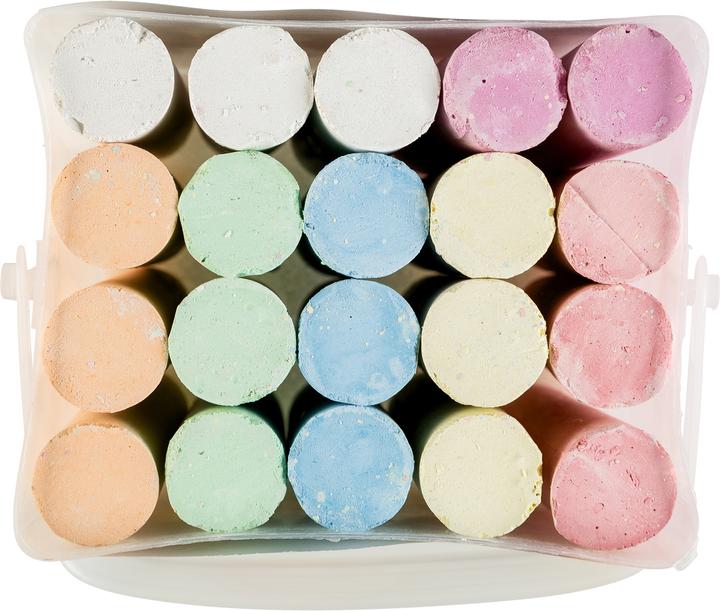 Immagine prodotto Idena Gesso da strada 20 Scatola 7 Colori (Multicolore, 20 x)