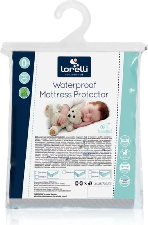 Actual product image Lorelli Baby crib mattress protector (35 x 50 cm)