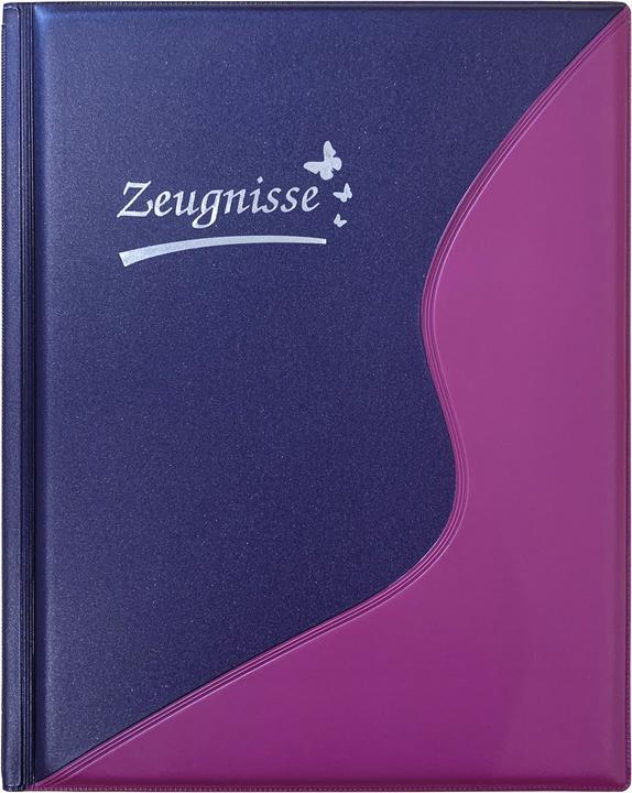 Actual product image Idena Certificate folder A4 12 pockets purple (A4, 1x)