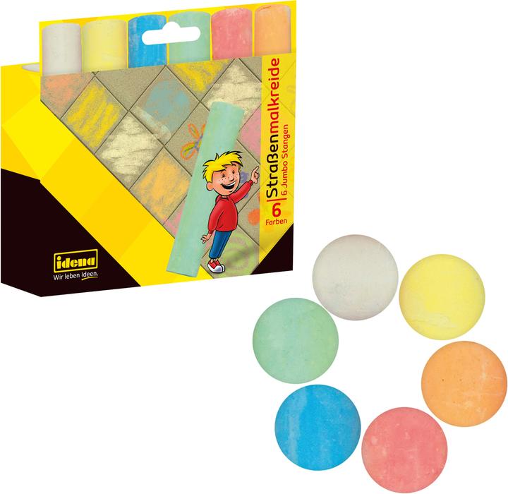 Immagine prodotto Idena Gesso di strada 6er (Multicolore, 6 x)