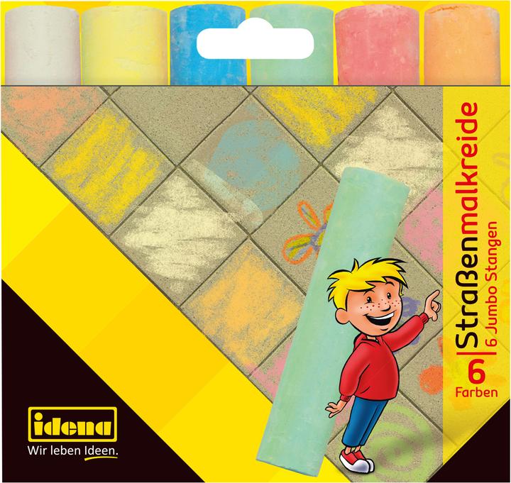 Immagine prodotto Idena Gesso di strada 6er (Multicolore, 6 x)