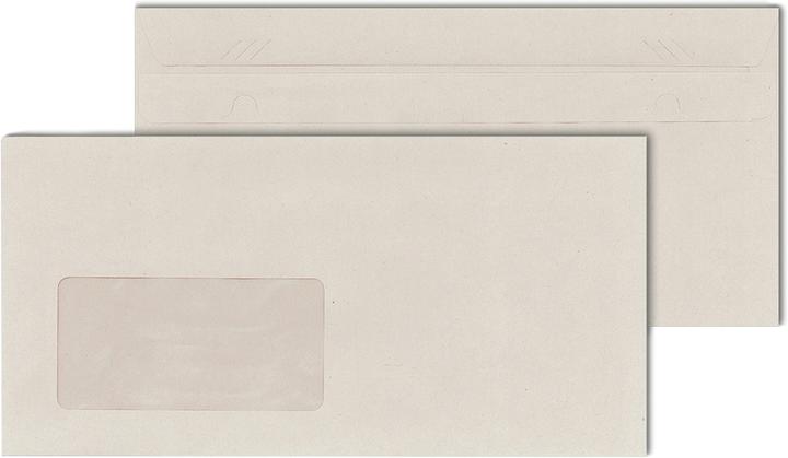 Actual product image Idena BU DIN long recycl. sk, w.F.,75g/m²,25 pieces (DIN long (11 x 22 cm), 25 x)