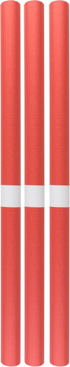 Actual product image Idena Book protection paper 3er 2mx50cm red (3 Piece)