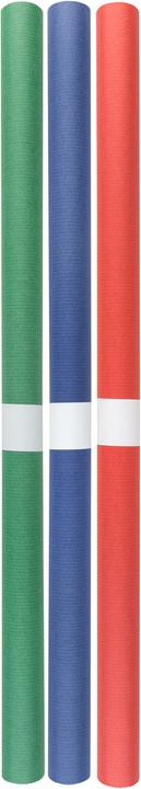 Actual product image Idena Book protection paper 3 assorted 2mx50cm (3 Piece)